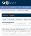 SciPost Physics雜志封面